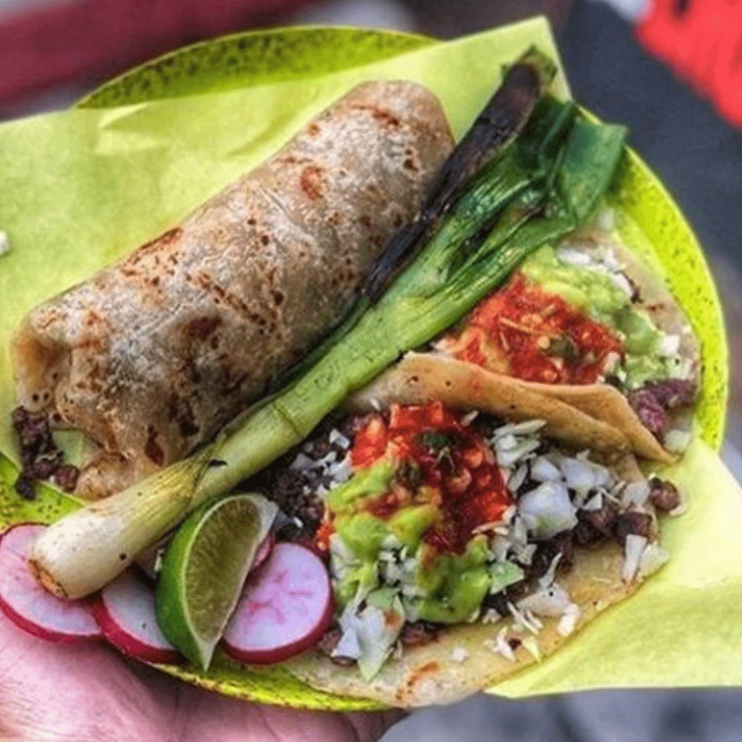Sonoratown signature dishes TacoChivichangaBurrito 2.0﻿﻿﻿